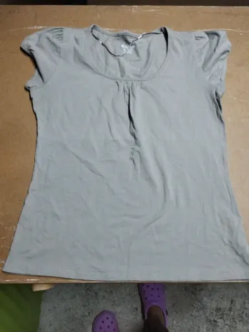 T-shirt gris kwoman