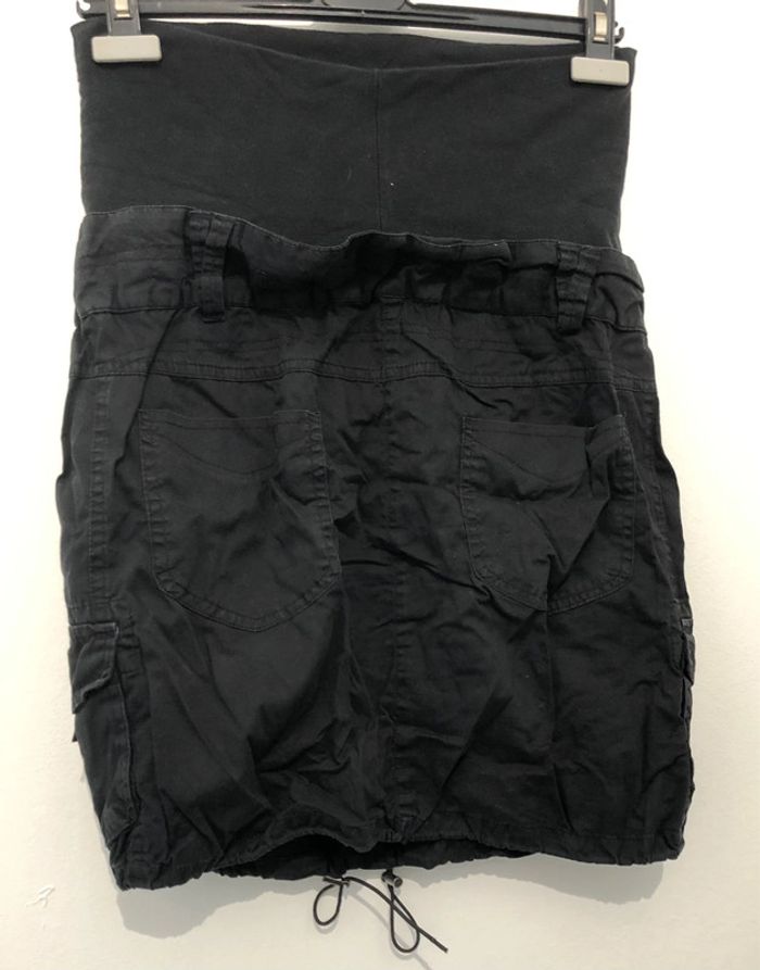 Jupe courte de grossesse noire Mamalicious Taille M - photo numéro 4