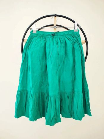 12 ans jupe mi hauteur monoprix