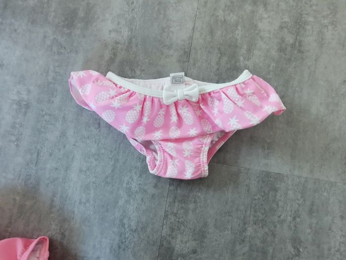 Maillot de bain slip de bain bébé fille 3 mois neuf