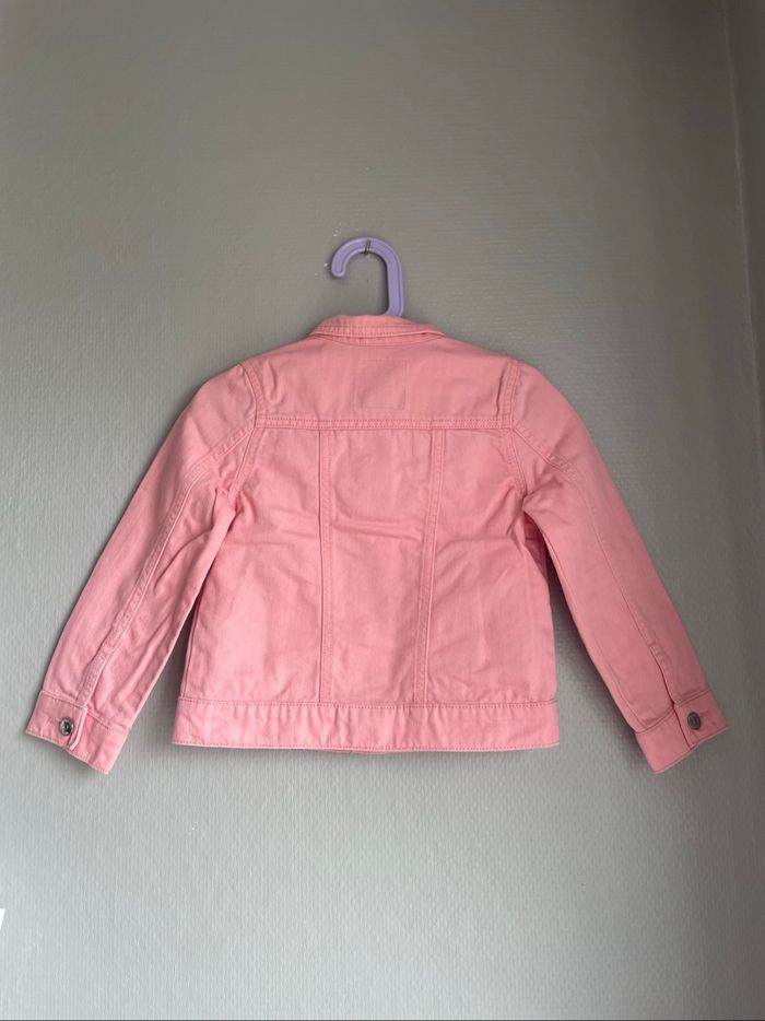 Veste en jean rose fille 5 ans KIABI - photo numéro 5