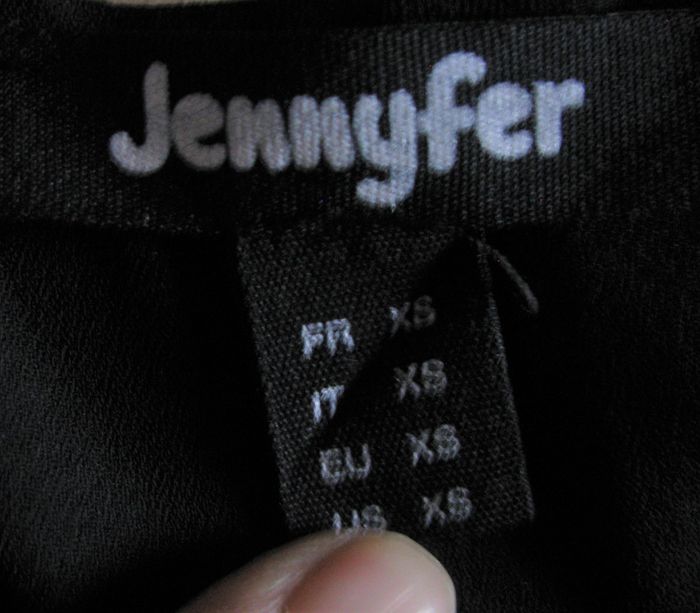 top noir jennyfer xs - photo numéro 3