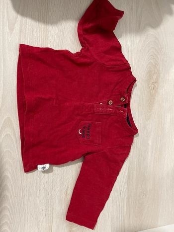 T-shirt manche longue 1 mois
