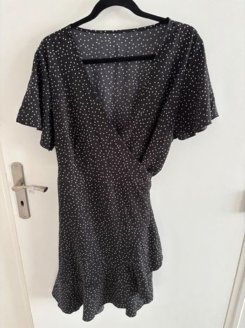Robe portefeuille noire