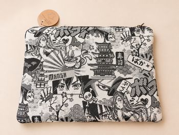 Pochette ordinateur / tablette – style manga