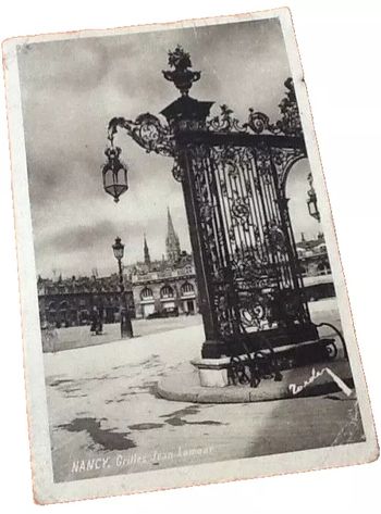 Carte postale ancienne  Nancy (Meurthe-et-Moselle)   Grilles Jean L' Amour
