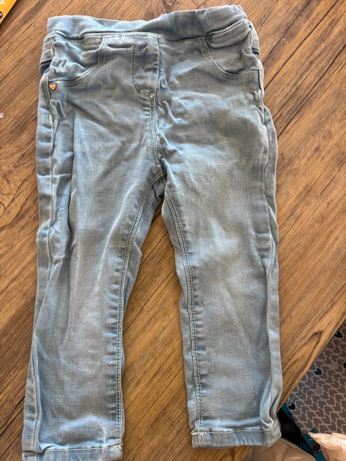 Jegging bleu Tape à l’œil 36 mois
