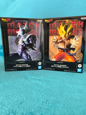Figurines Super Saiyan Son Goku & Cooler – Dragon Ball Z – Match Makers – Banpresto – Officielles Im