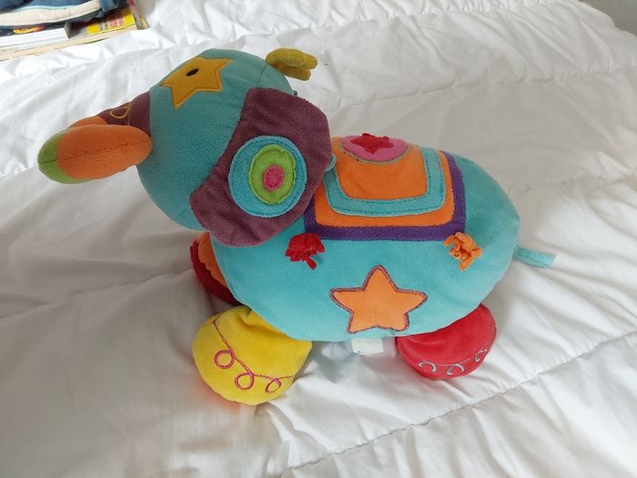 Peluche éléphants pour bébé - photo numéro 3