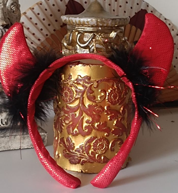 Serre Tete Demon Cosplay Halloween Enfant/Adol