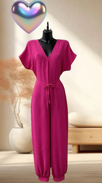 Combi rose fuchsia unie fluide