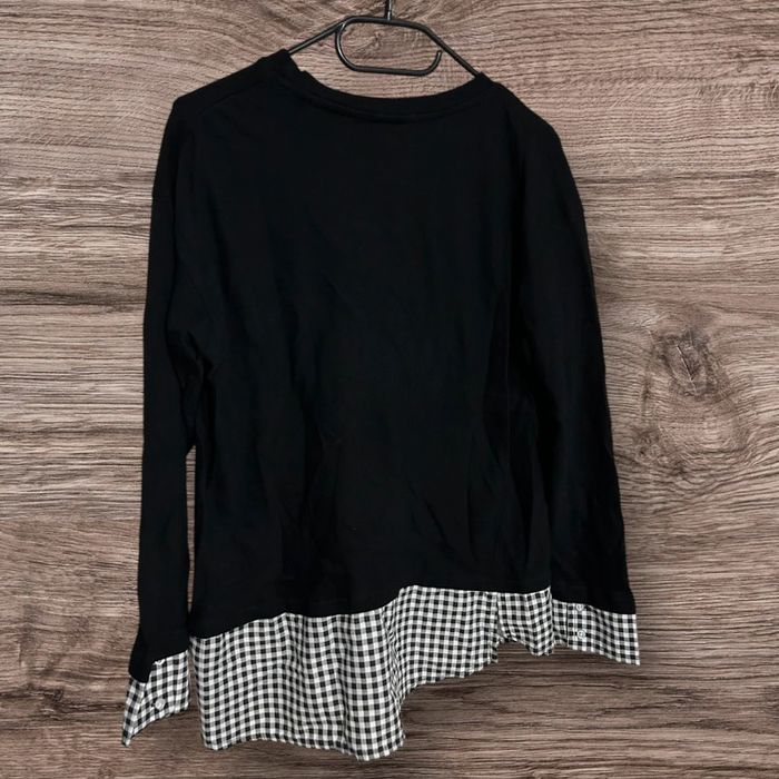 Pull noir/rouge Michigan - 38/M - photo numéro 3