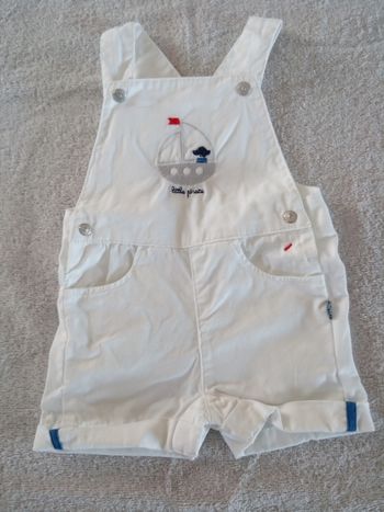 Salopette Obaïbi 1 mois (réf perso L13)(familleac72)