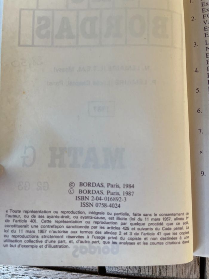 livre mémo Bac - photo numéro 4