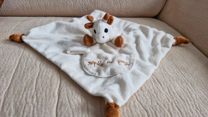 Doudou  plat Sophie la girafe