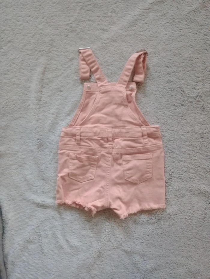 Combishort 12-18 mois rose tendre c48 - photo numéro 5