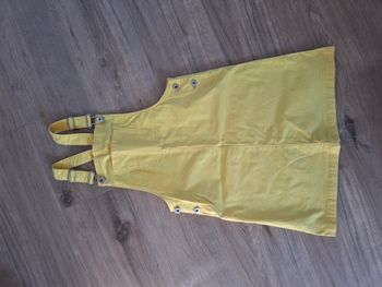Robe-salopette été jaune Okaïdi 12 ans 