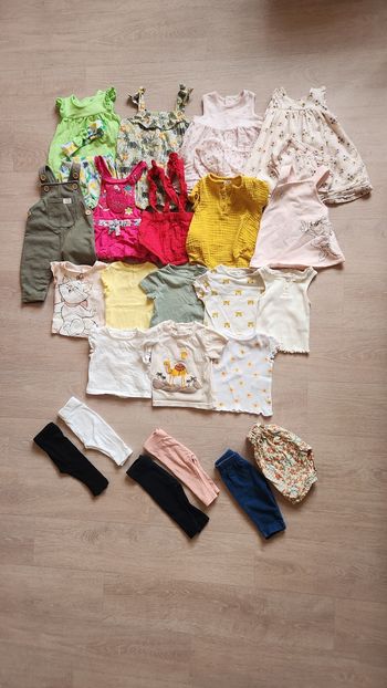 Grand lot de vêtements fille – Taille 3 mois (28 pieces)