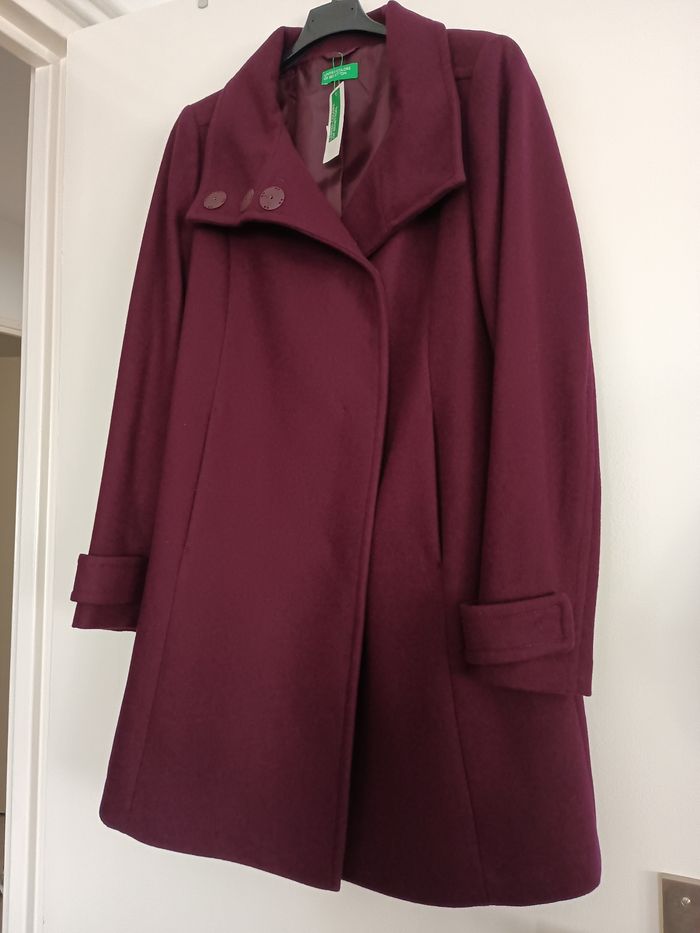 Manteau Benetton taille 38 - photo numéro 4