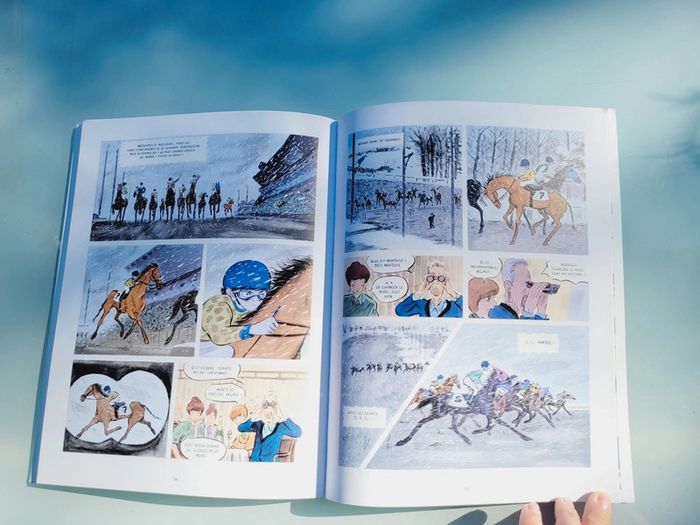 Livre enfant couverture souple Tempête au Haras, l'école des loisirs (11) - photo numéro 6