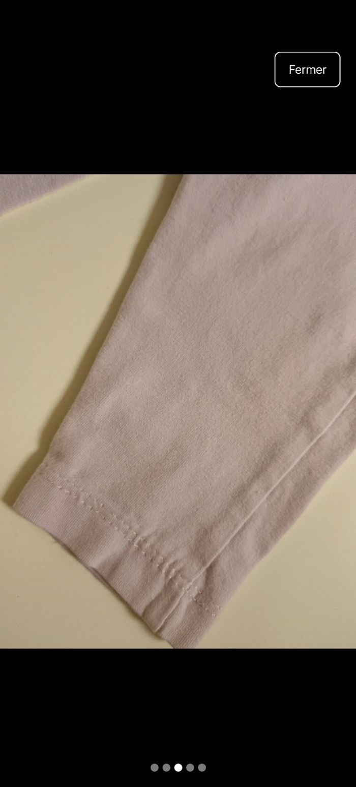 Legging 2 mois rose pale 1 an - photo numéro 3