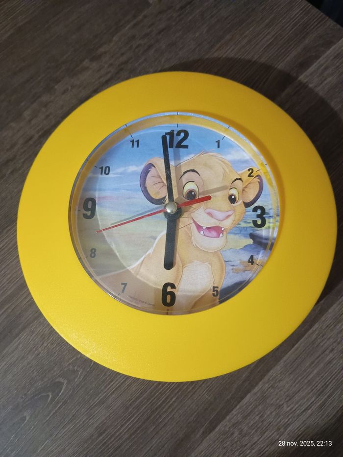 Horloge "Le roi Lion"