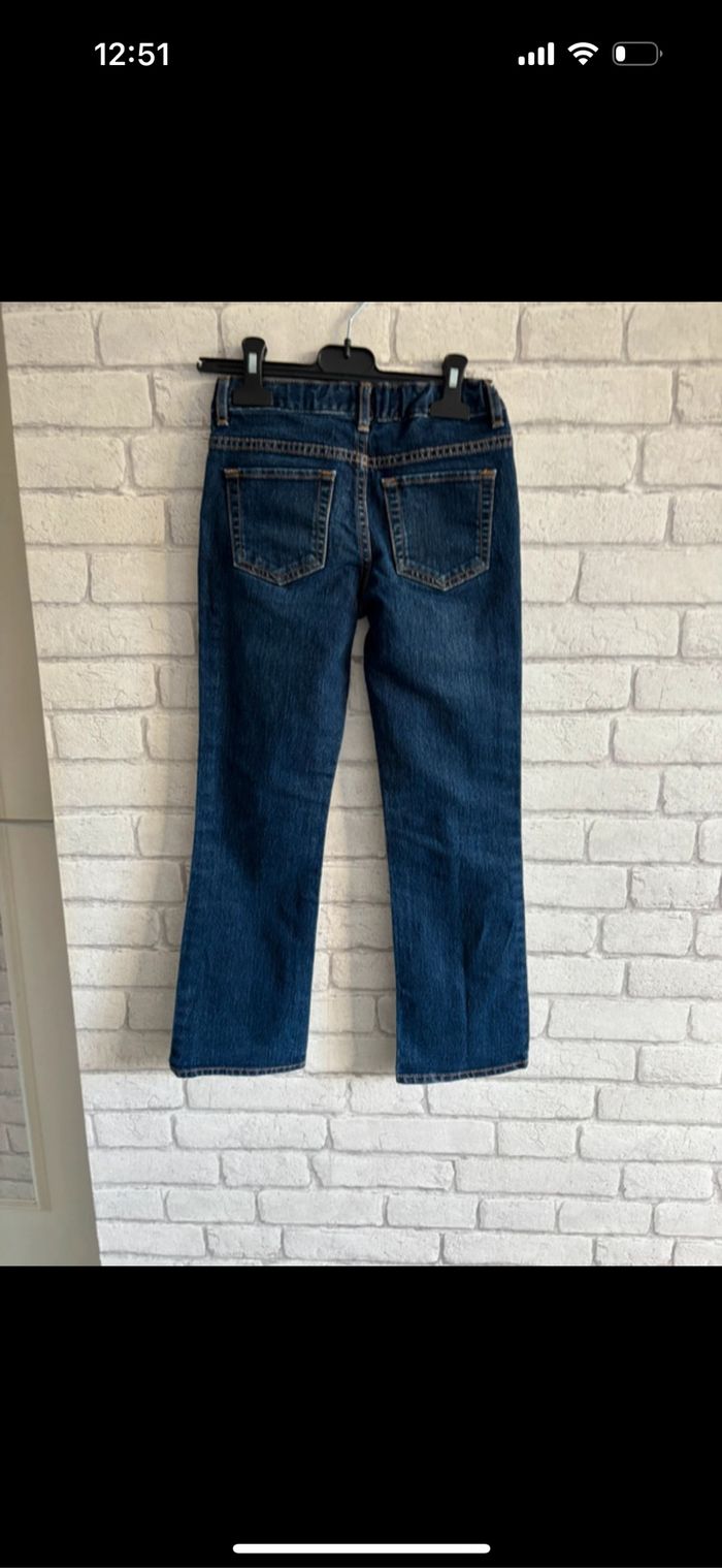 Jeans évasé place taille 8 ans - photo numéro 2