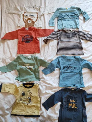 T-shirt en 9 mois