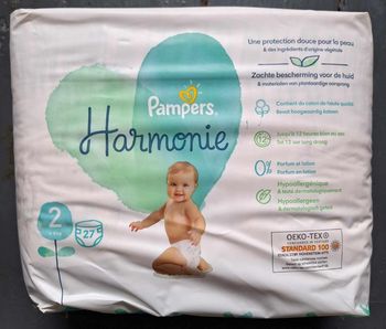 27 Pampers harmonie T2 4-8kg