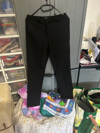 Pantalon noir Kiabi