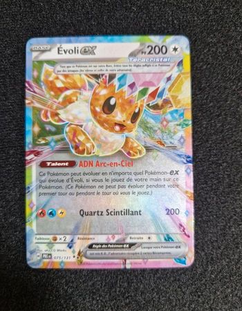 Evoli Ex 075/131 Carte Pokémon
