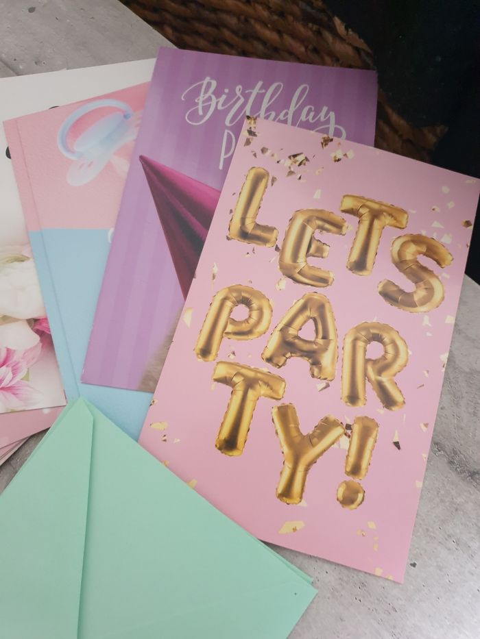 Cartes anniversaire, cœur, bébé.. - photo numéro 3