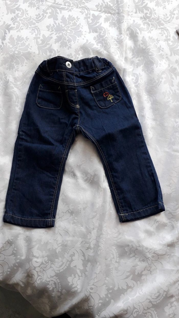 Lot de 2 jeans neufs Taille 12 mois - photo numéro 4