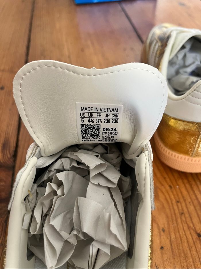 Adidas samba doré - photo numéro 4