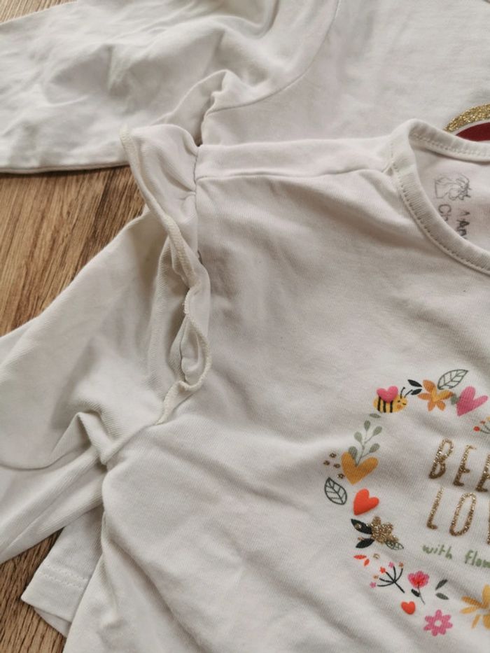 Lot de 2 Tee-shirts manches longues - photo numéro 3