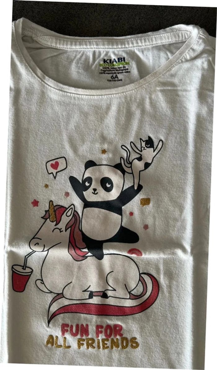 Lot 4 t-shirt 6 ans - photo numéro 3