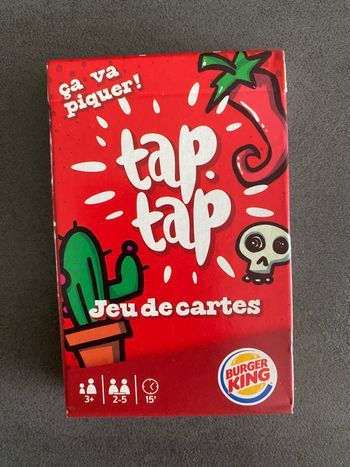 Jeu de cartes Tap Tap Burger King