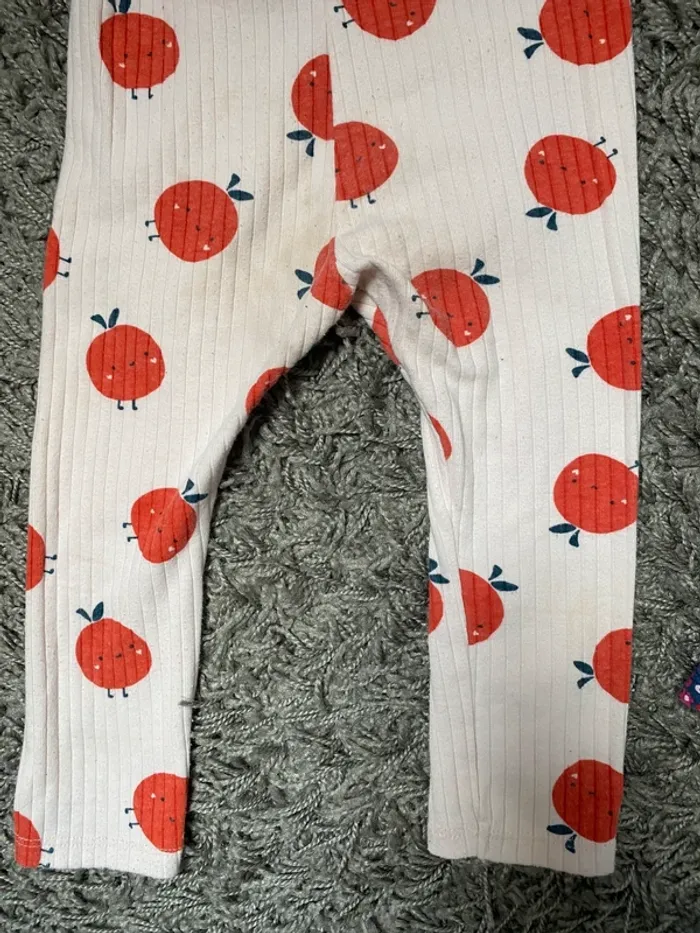 Lot 3 leggings fille Kiabi DPAM 24mois - photo numéro 2