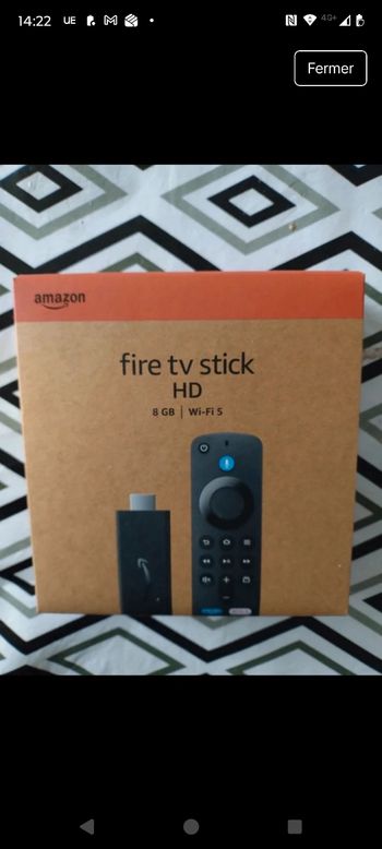 Fire tv amazon stick hd neuve