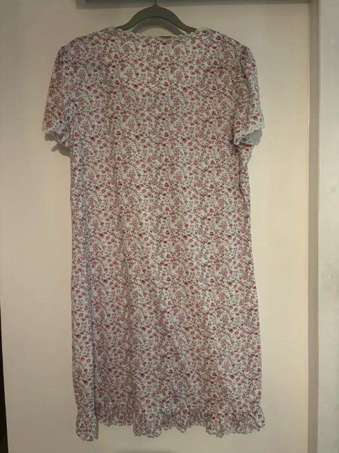 Chemise de nuit fleurie à boutons – Lingerie C&A – Taille S - photo numéro 6