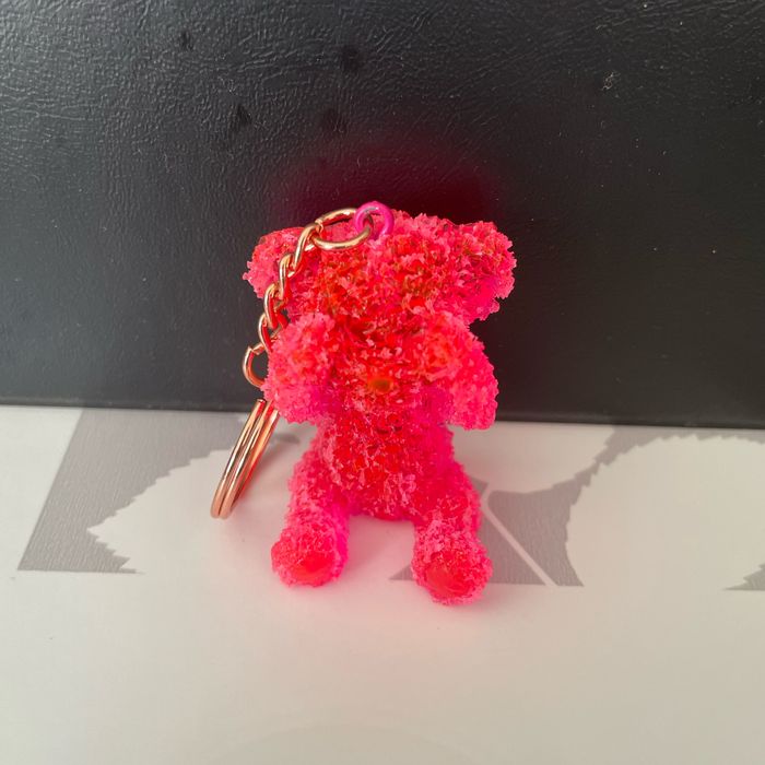 Porte-clés ourson 3D assis