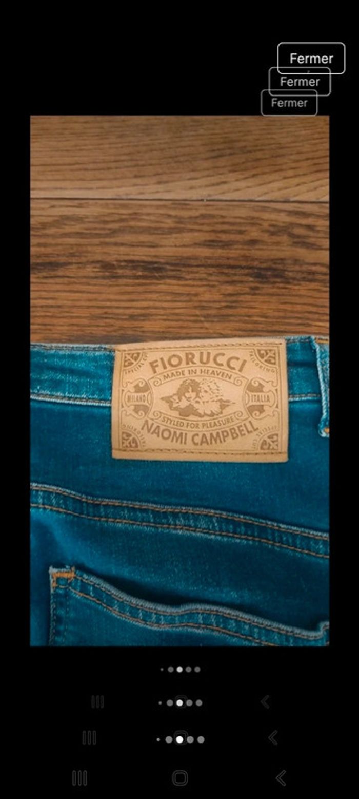 Jolie Mini Jupe en jeans Fiorucci W 26 fr 36 - photo numéro 14