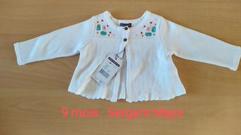 Gilet 9 mois Sergent Major