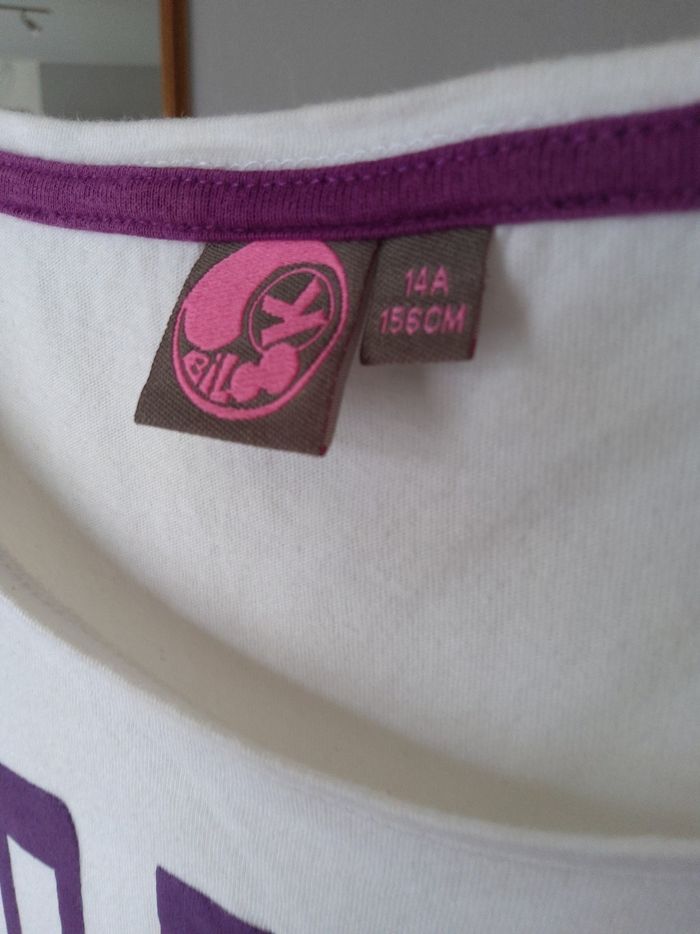 Tee Shirt fille   14 ans  Bilook - photo numéro 2