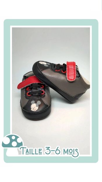 🍄 Chaussures bébé taille 15-16 Mickey