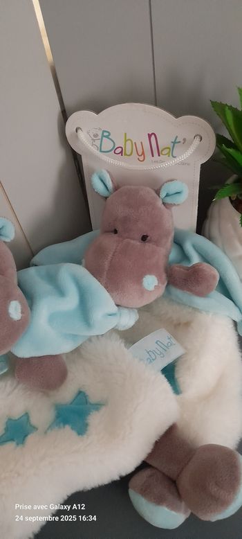 Lot hippo Bazile Baby Nat