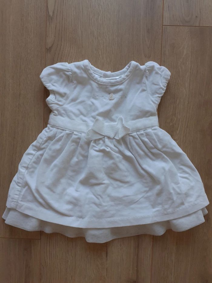 Robe fille blanc 3 mois Sergent Major