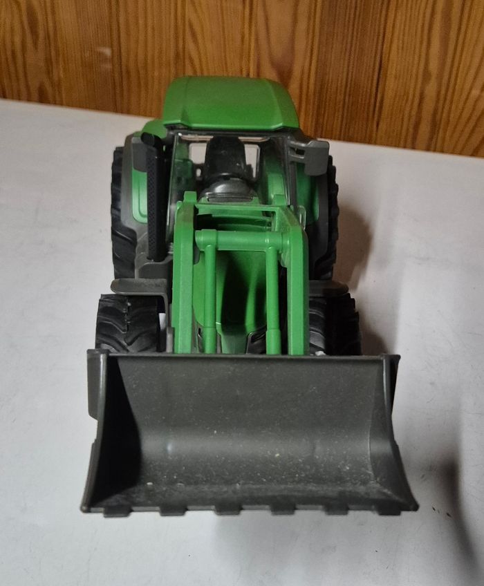 Tracteur vert schleich engin agricole - photo numéro 2