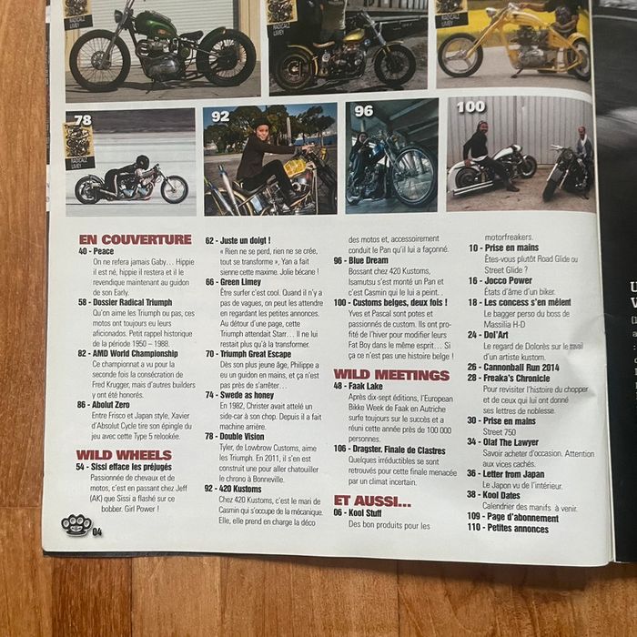 Magazine Wild Motorcycles - photo numéro 2