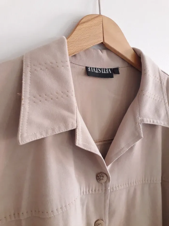 veste beige - photo numéro 3